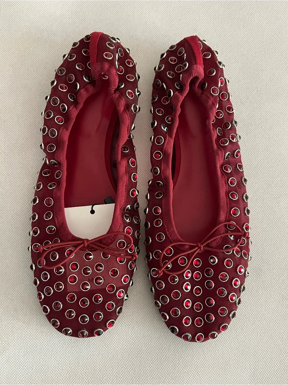 Mango burgundy ballet